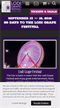 Mobile Screenshot of grapefestival.com
